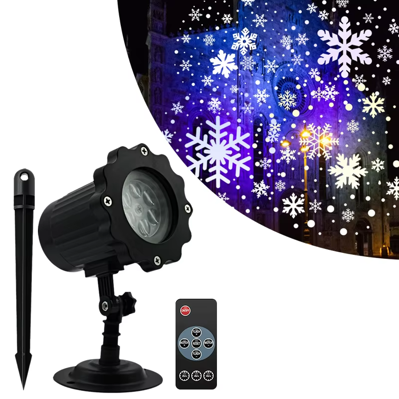 Christmas Snowflake Projector Lights Led Landscape Waterproof