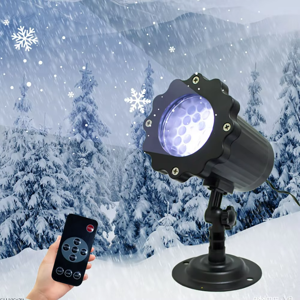 Christmas Snowflake Projector Lights Led Landscape Waterproof