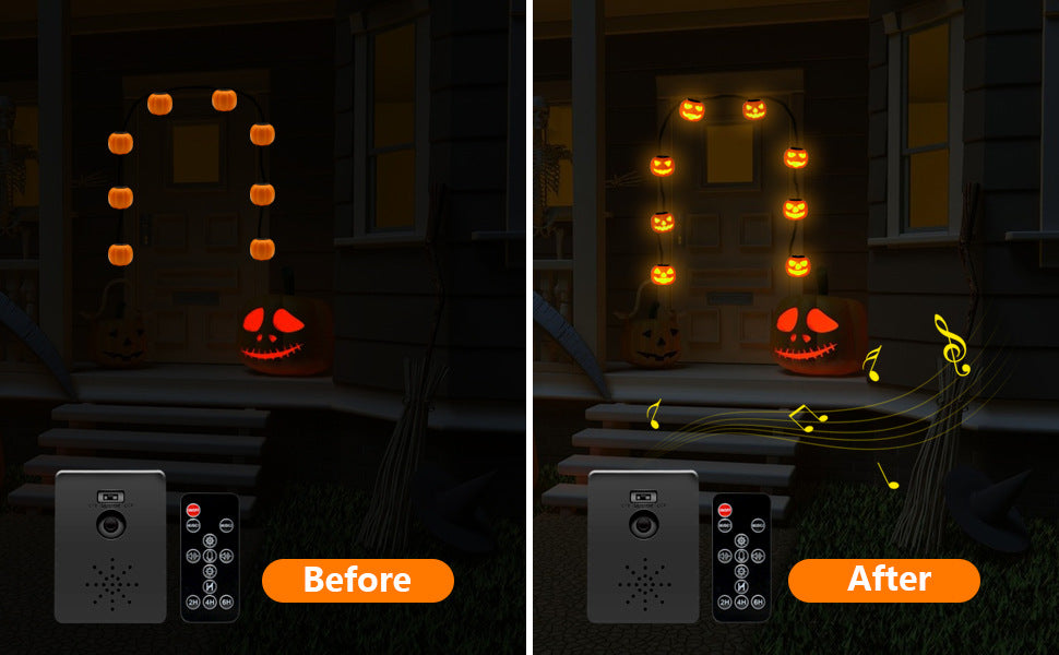 Waterproof Lantern Pumpkins Halloween Light up