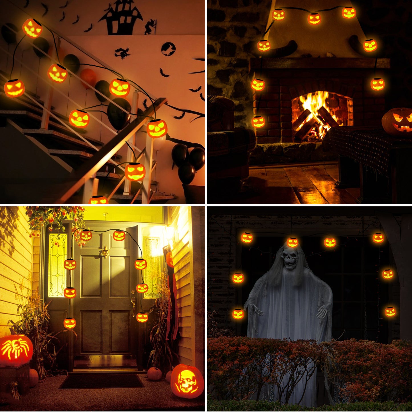 Waterproof Lantern Pumpkins Halloween Light up