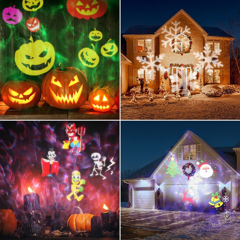 Halloween and Christmas Projector Lights Decorations Indoor Outdoor