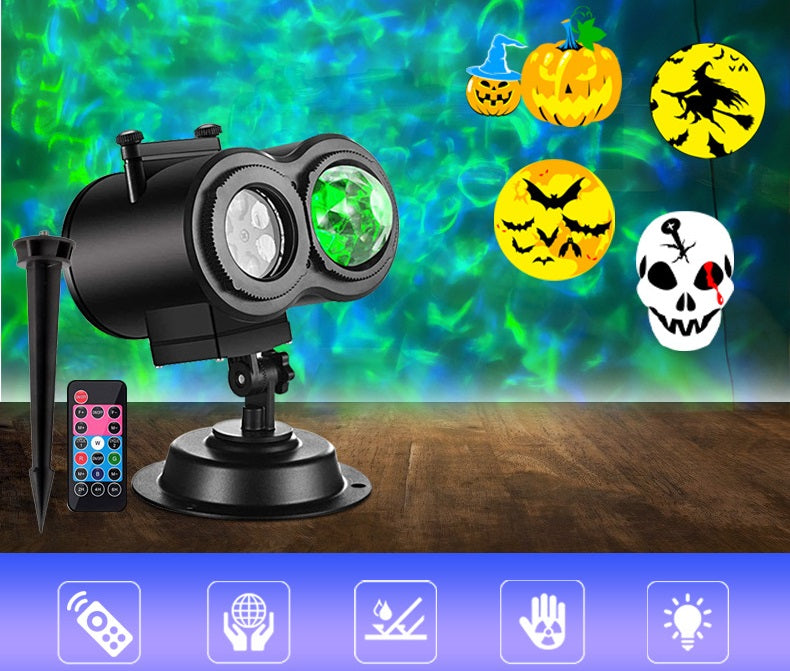 Halloween and Christmas Projector Lights Decorations Indoor Outdoor