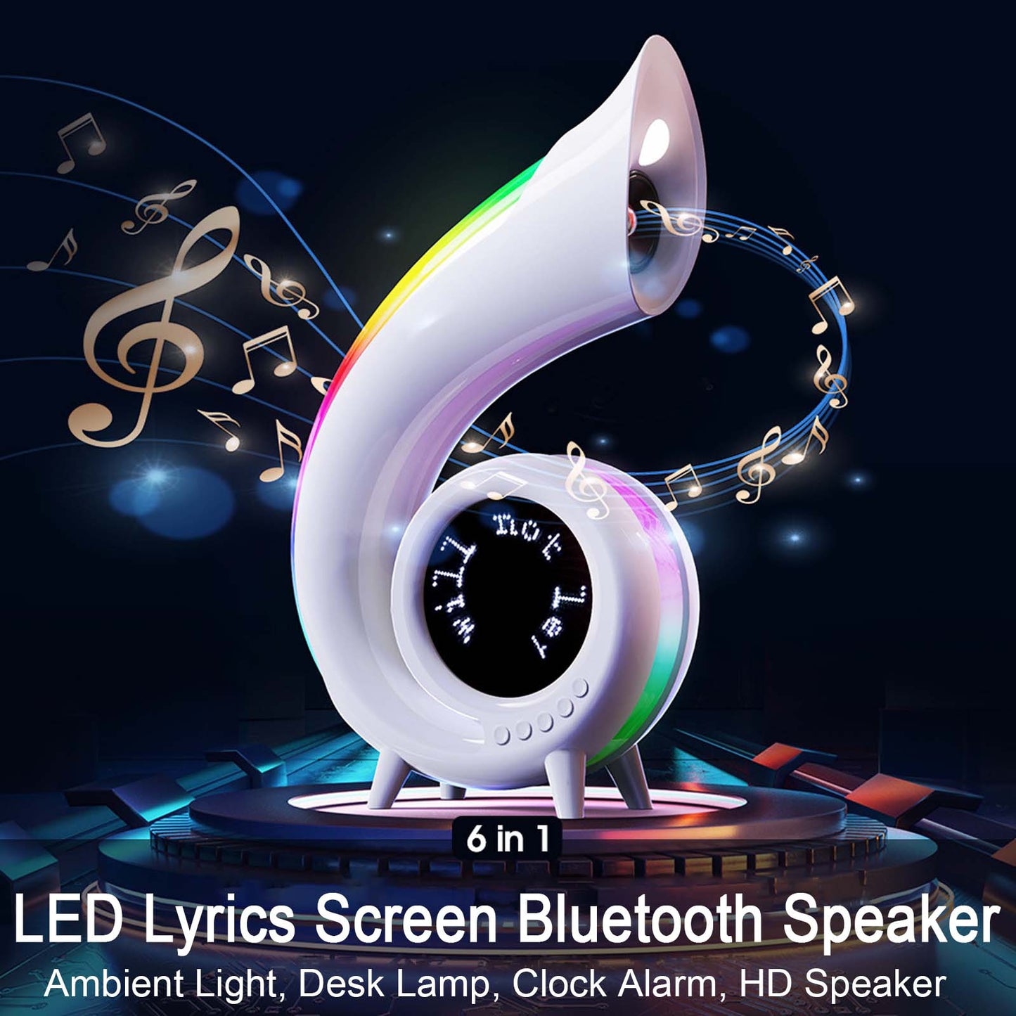 Portable Bluetooth Speaker Powerful Loud Sound Bass