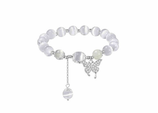 Moonstone Bracelet Beaded Healing Crystal Stone Moonstone Jewelry Bracelets for Women