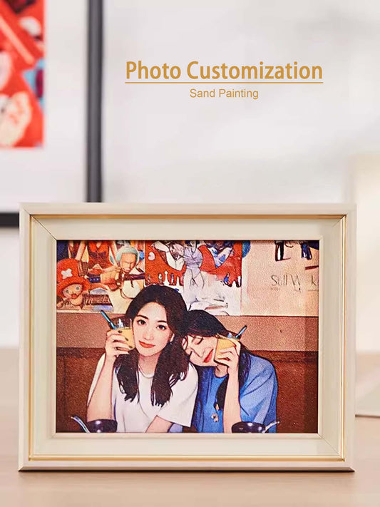 Personalized Photo Gifts DIY Craft Sand Art Photo