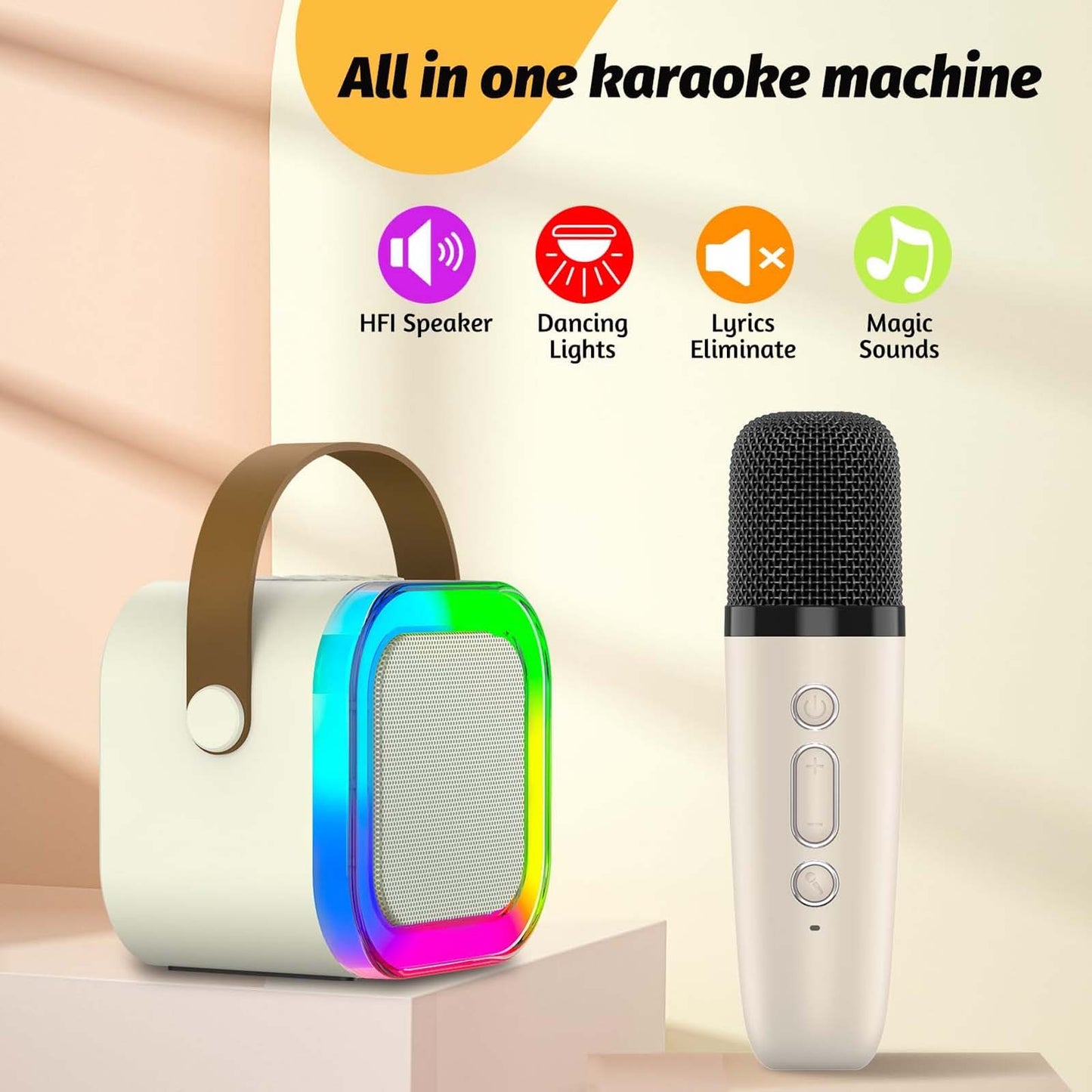 Portable Wireless Bluetooth Speaker Multi-function Microphone